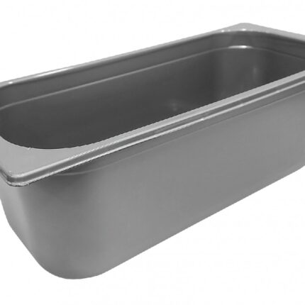 Βάσκα Παγωτού Παραλληλόγραμμη Γκρι 5.5lt