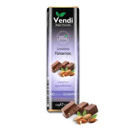 Vendi Bars 42g Stevia Almond