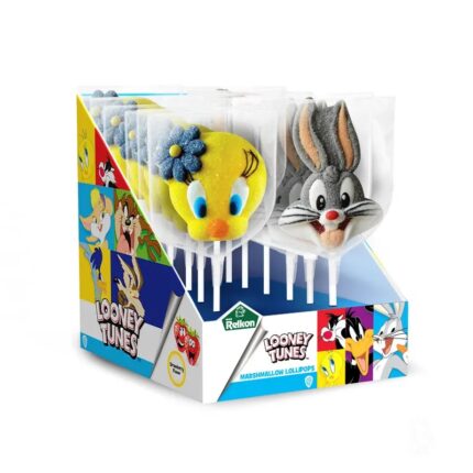 Looney Tunes Marshmallow Lollipop 45g