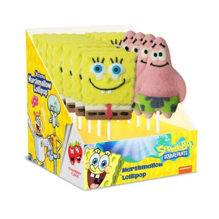 Spongebob Marshmallow Lollipop 45g