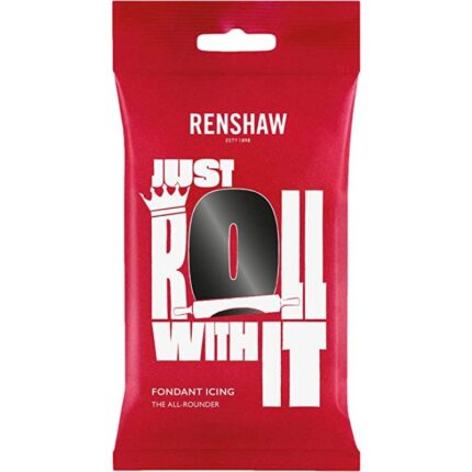 RENSHAW ΖΑΧ/ΤΑ FONDANT ΜΑΥΡΗ 1kg