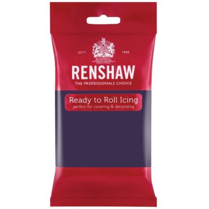 Πάστα Ζάχαρης Renshaw Fondant Μωβ Σκούρο 250g