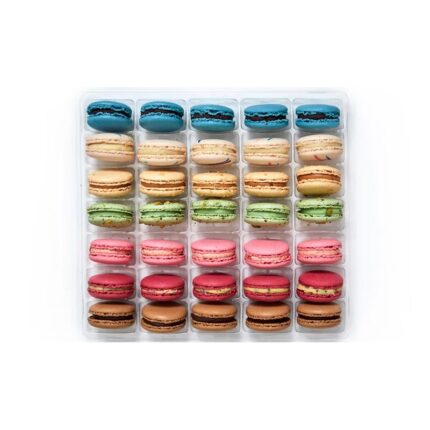 MACARON SHELLS ASSORTED 35mm