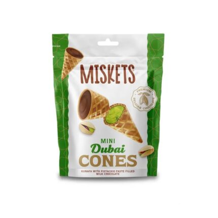 Miskets Dubai Chocolate Cones 50g