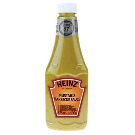 HEINZ MUSTARD BBQ SAUCE 875ml