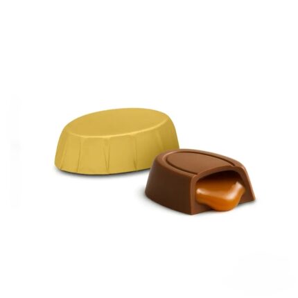 Gold Kerasma Oval Caramel Salt